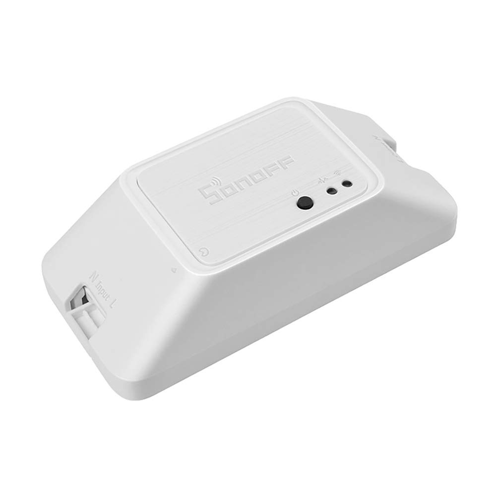 Cofemy Interruptor inalámbrico WIFI Temporizador de luces Smart Home Google Alexa Compatible LAN eWelink APP Control remoto por voz Módulo de control remoto DIY para SONOFF Basic R3