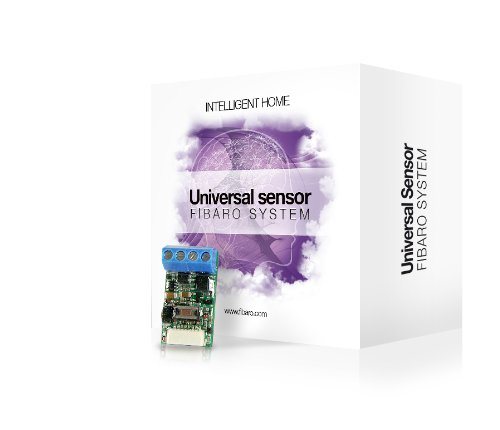 Fibaro FGBS-001 Sensor Binario Universal, Negro