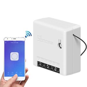 Sonoff MINI Smart Switch, control remoto inalámbrico, control automático programado, funciona con IFTTT