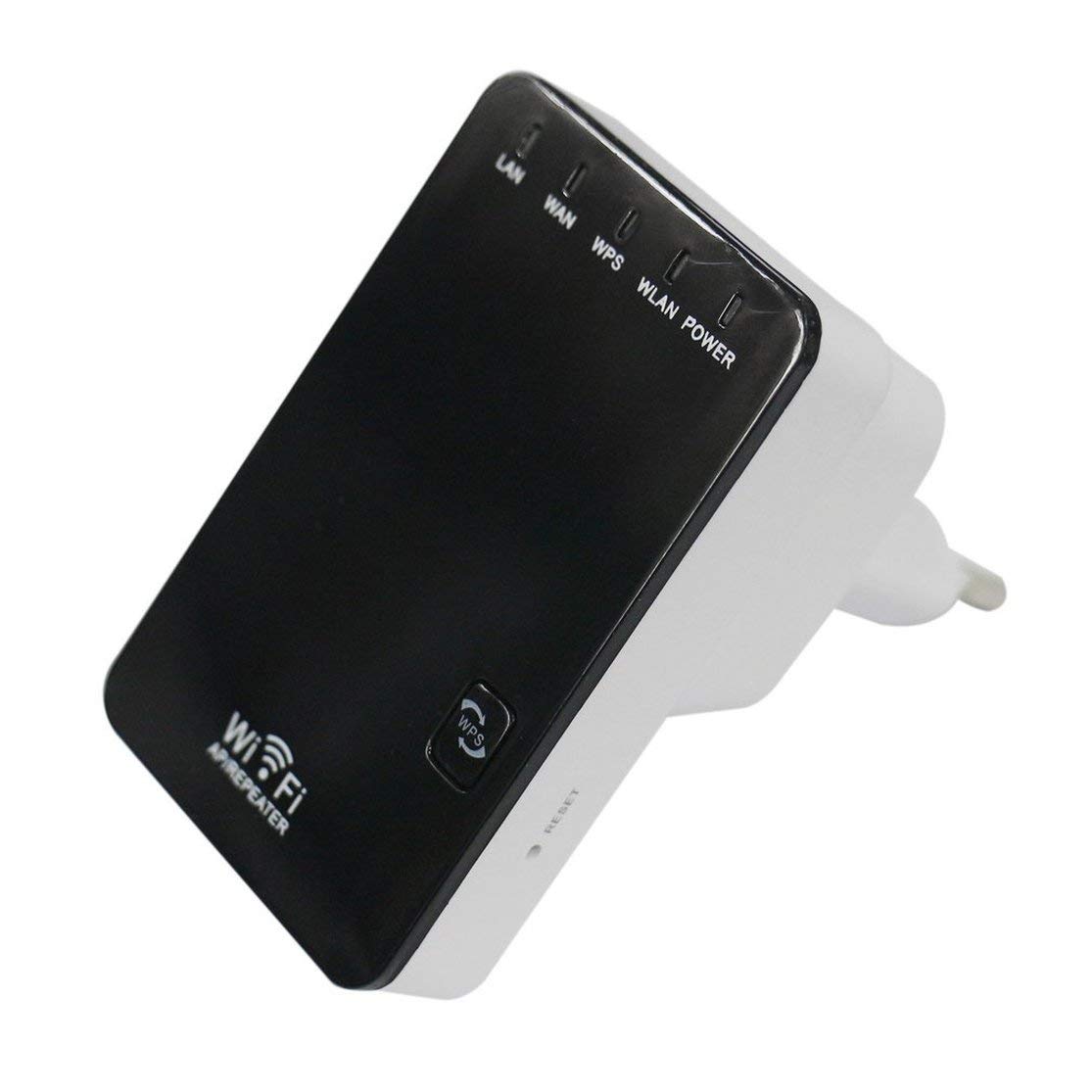 LouiseEvel215 1 Juego 300 Mbps Wireless-N Mini Router WiFi Repeater Extender Booster Amplificador Wireless N Mini Router Diseño de tamaño de Viaje