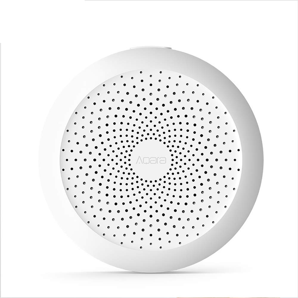 Guangmaoxin para Xiaomi Aqara Smart Gateway, ZigBee Multifunctional Aqara Hub WiFi Remote Control, Gateway con Luz Nocturna para Apple Homekit y Mijia App