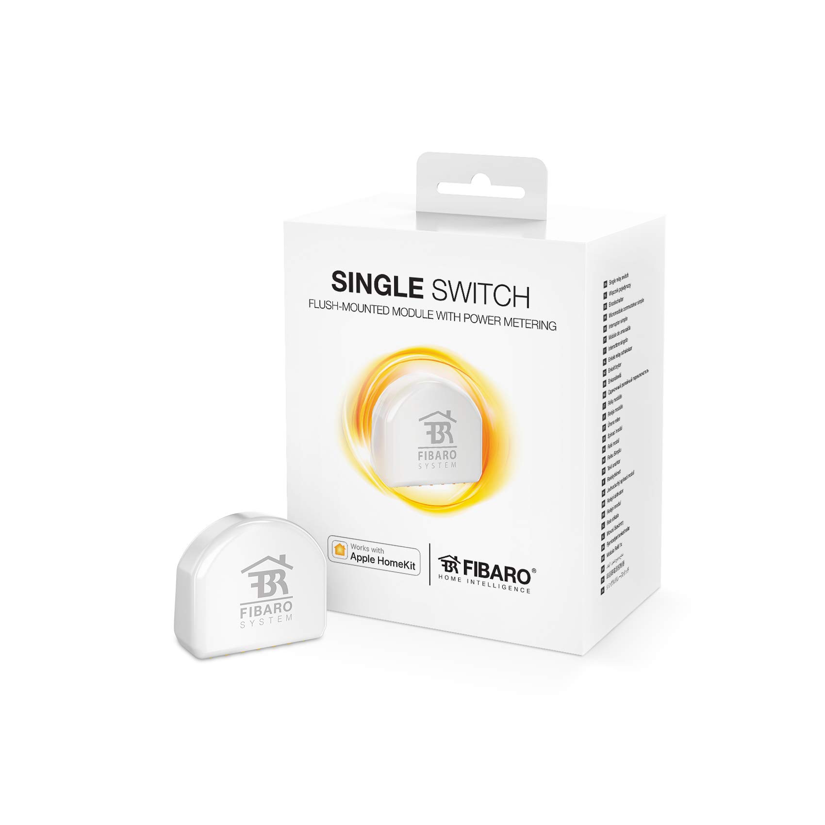 Fibaro FGBHS-213 regulador Inteligente de luz Inalámbrico Blanco - Reguladores Inteligentes de luz (Inalámbrico, Bluetooth, Blanco, Pared, 2400 MHz, Botones)